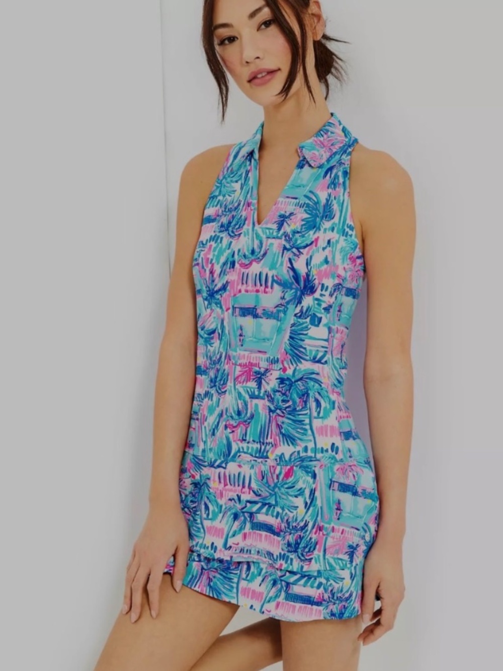 XXS NEW LILLY PULITZER LUXLETIC DANIA DRESS - never worn- Tennis Pickleball